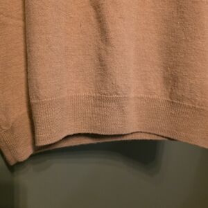 Brooks Brothers Merino Wool Sweater in Tan